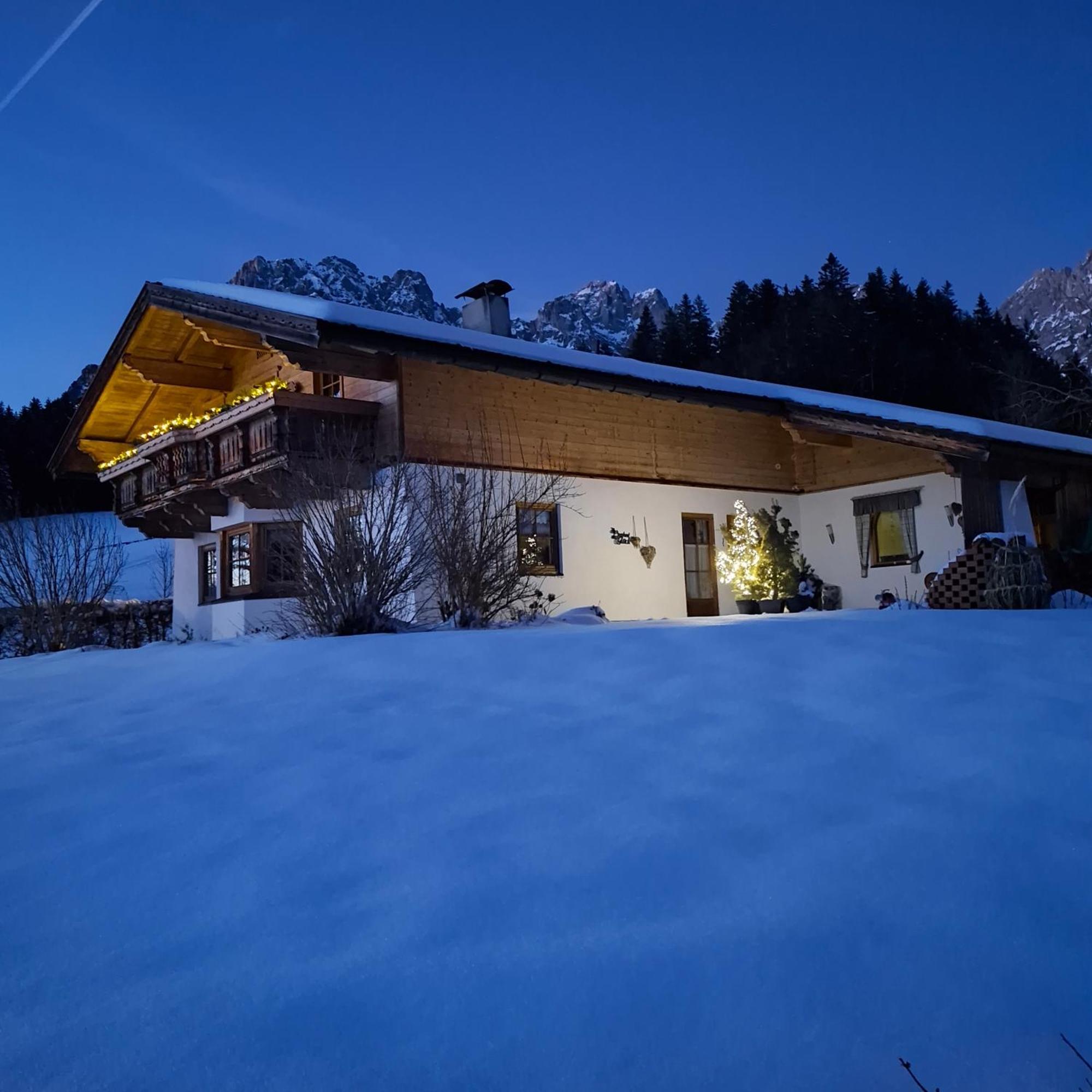 Chalet Gluecklich Sein... Ellmau Εξωτερικό φωτογραφία