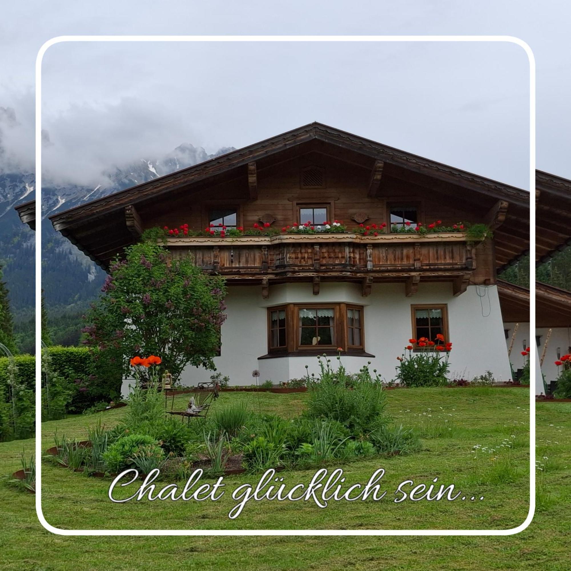 Chalet Gluecklich Sein... Ellmau Εξωτερικό φωτογραφία